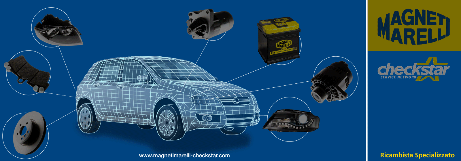 Electroluminescence for Magneti Marelli POS