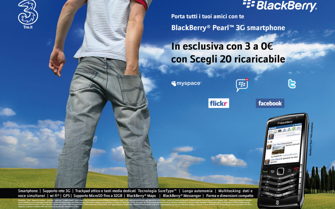 BlackBerry Pearl – tutti i tuoi amici in tasca
