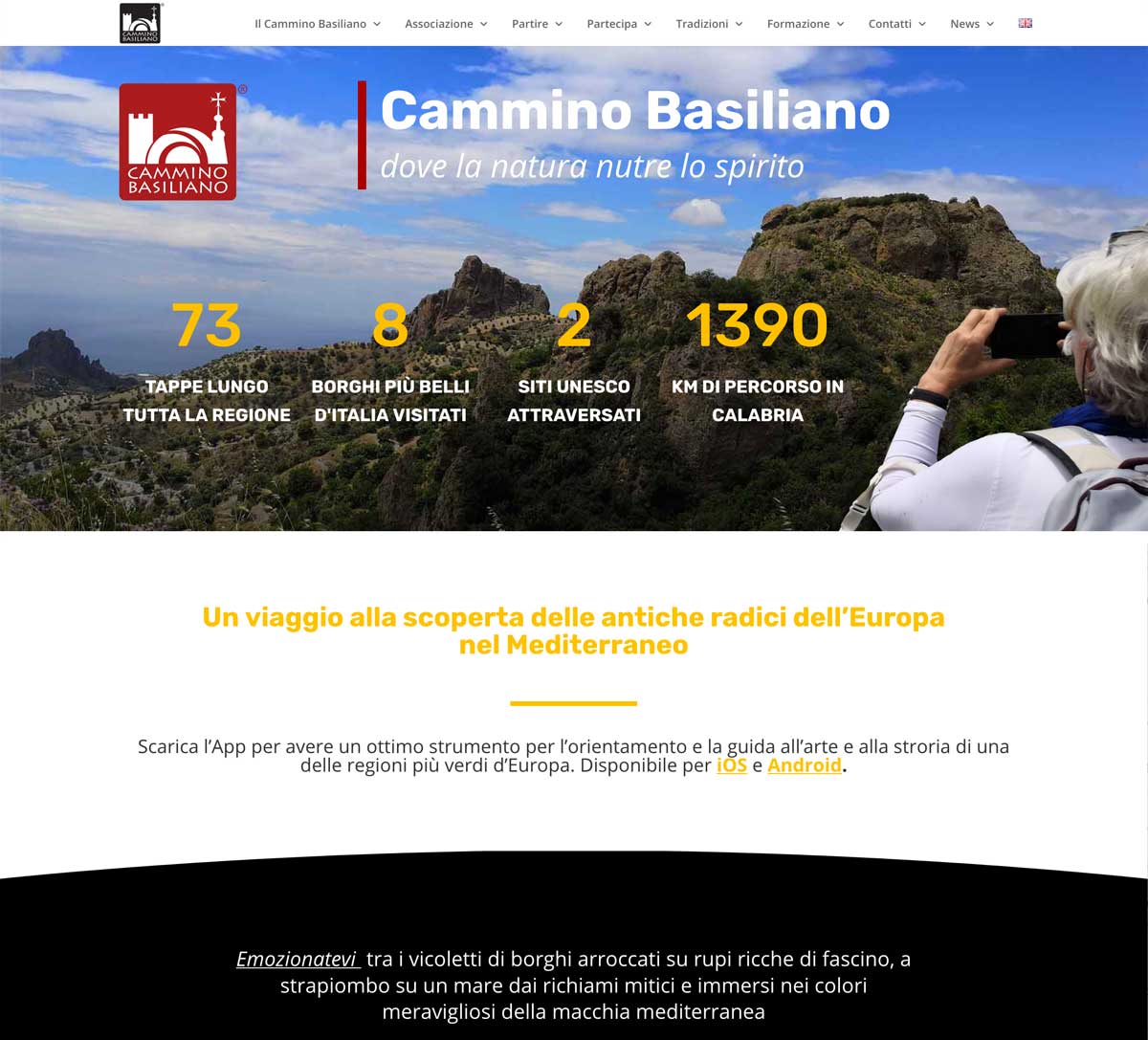 Fabio Pedaletti: Web Design - Cammino Basiliano Fabio Pedaletti: Web Design - Cammino Basiliano