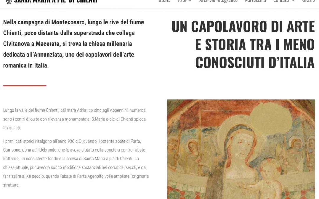 Santa Maria Pie’ di Chienti – web design