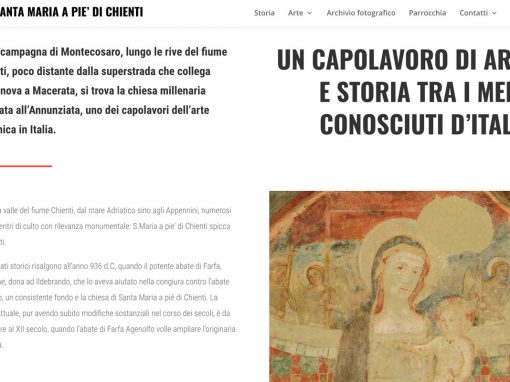 Santa Maria Pie’ di Chienti – web design