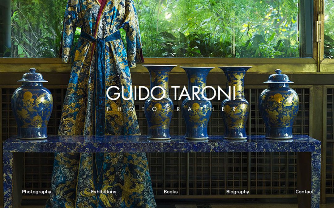 Guido Taroni – web design